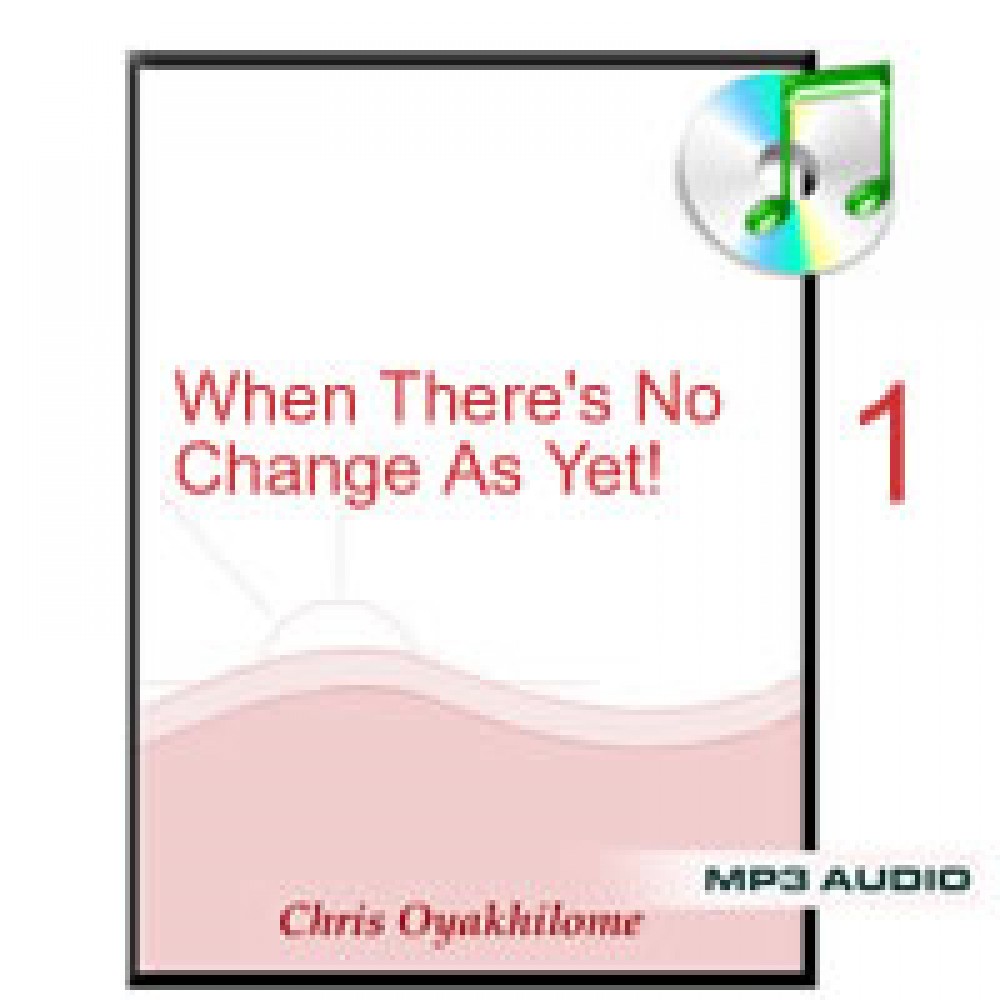 When There is no Change as yet When There is no Change as yet