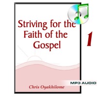 Striving For The Faith of The Gospel